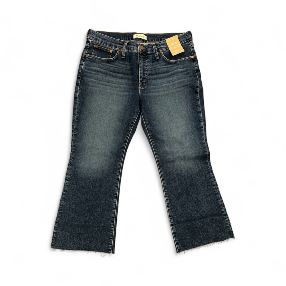 Madewell Dark Blue Flare Jeans